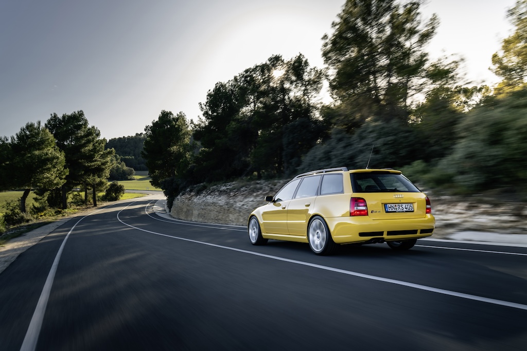 Audi RS 4 Avant i 25 års jubilæumsudgave
(Foto: Audi Sport)